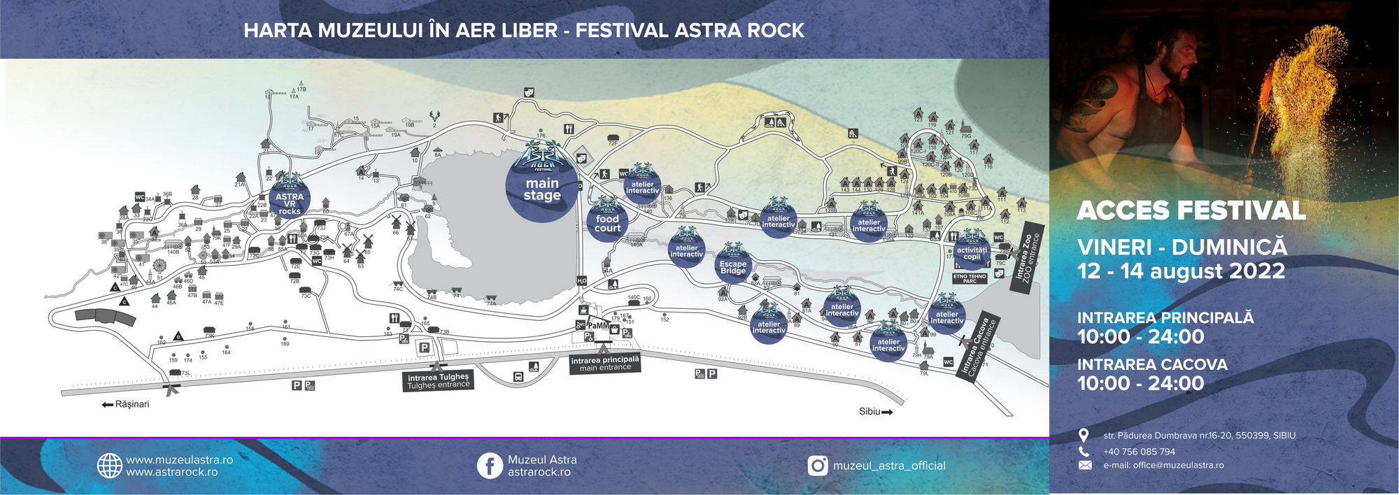 Harta festivalului